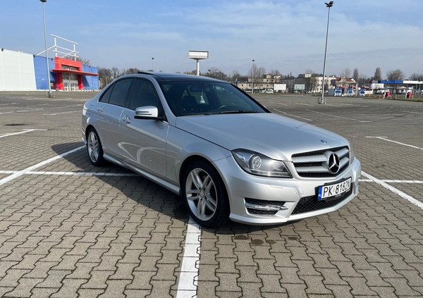 Mercedes-Benz Klasa C cena 63900 przebieg: 216000, rok produkcji 2014 z Kalisz małe 56